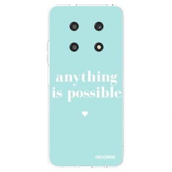Picasee silikonový průhledný obal pro Honor Magic4 Lite 5G - Anything is possible