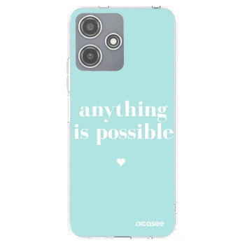 Picasee silikonový průhledný obal pro Xiaomi Redmi 12 5G - Anything is possible
