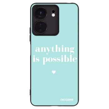 Picasee silikonový černý obal pro Xiaomi Redmi 13C 4G - Anything is possible