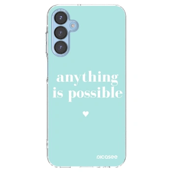 Picasee silikonový průhledný obal pro Samsung Galaxy A15 A156B 5G - Anything is possible