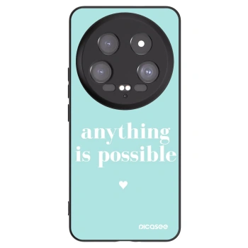 Picasee silikonový černý obal pro Xiaomi 14 Ultra - Anything is possible