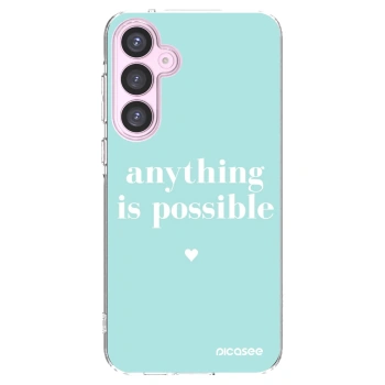 Picasee silikonový průhledný obal pro Samsung Galaxy A55 5G A556B - Anything is possible