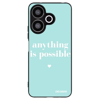 Picasee silikonový černý obal pro Xiaomi Redmi 13 4G - Anything is possible
