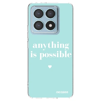 Picasee silikonový průhledný obal pro Xiaomi 14T Pro - Anything is possible