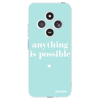 Picasee silikonový průhledný obal pro Xiaomi Redmi 14C - Anything is possible