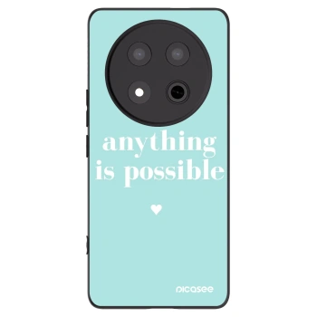 Picasee silikonový černý obal pro Honor Magic7 Lite 5G - Anything is possible