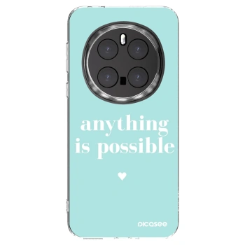 Picasee silikonový průhledný obal pro Honor Magic7 Pro 5G - Anything is possible