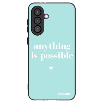 Picasee silikonový černý obal pro Samsung Galaxy A56 5G A566B - Anything is possible