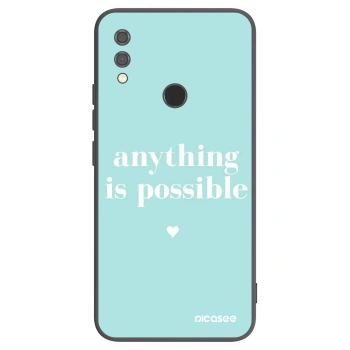 Picasee silikonový černý obal pro Xiaomi Redmi Note 7 - Anything is possible