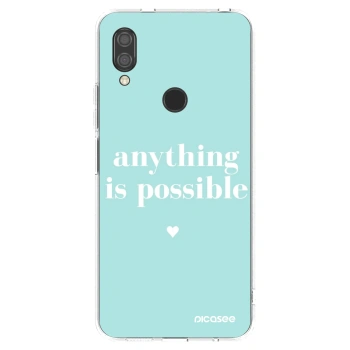 Picasee silikonový průhledný obal pro Xiaomi Redmi 7 - Anything is possible