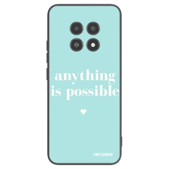 Picasee silikonový černý obal pro Realme 12X - Anything is possible