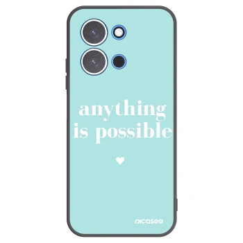 Picasee silikonový černý obal pro Xiaomi Redmi 15C 4G - Anything is possible