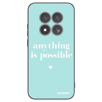 Picasee silikonový černý obal pro Xiaomi Redmi Note 15 Pro 4G - Anything is possible