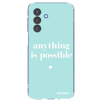 Picasee silikonový průhledný obal pro Samsung Galaxy A17 5G - Anything is possible