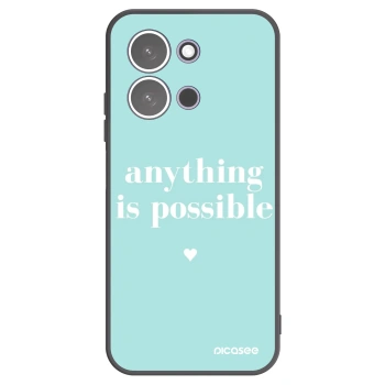 Picasee silikonový černý obal pro Xiaomi Redmi 15C 5G - Anything is possible