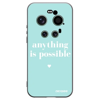 Picasee silikonový černý obal pro Xiaomi 17 Ultra - Anything is possible