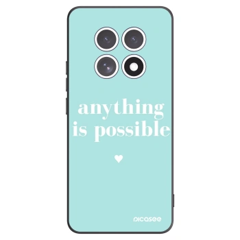 Picasee silikonový černý obal pro Xiaomi Redmi Note 15 5G - Anything is possible
