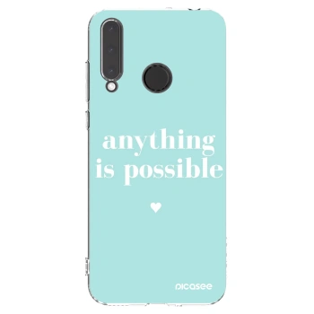 Picasee silikonový průhledný obal pro Honor 20 Lite - Anything is possible