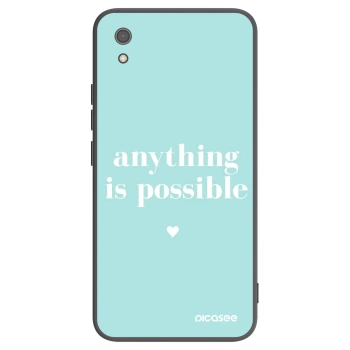 Picasee silikonový černý obal pro Xiaomi Redmi 7A - Anything is possible