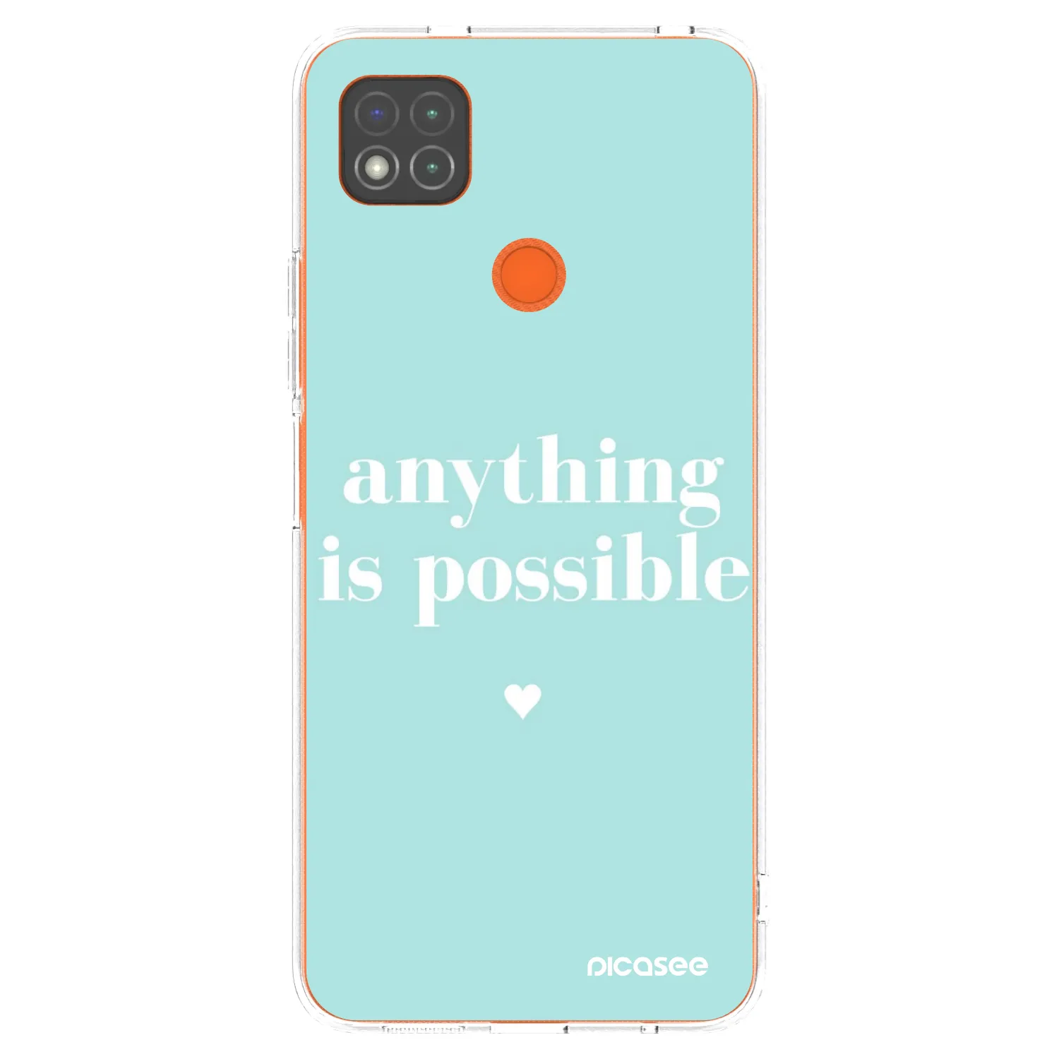 Picasee silikonový průhledný obal pro Xiaomi Redmi 9C - Anything is possible