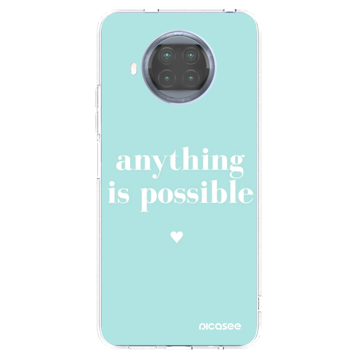Picasee silikonový průhledný obal pro Xiaomi Mi 10T Lite - Anything is possible