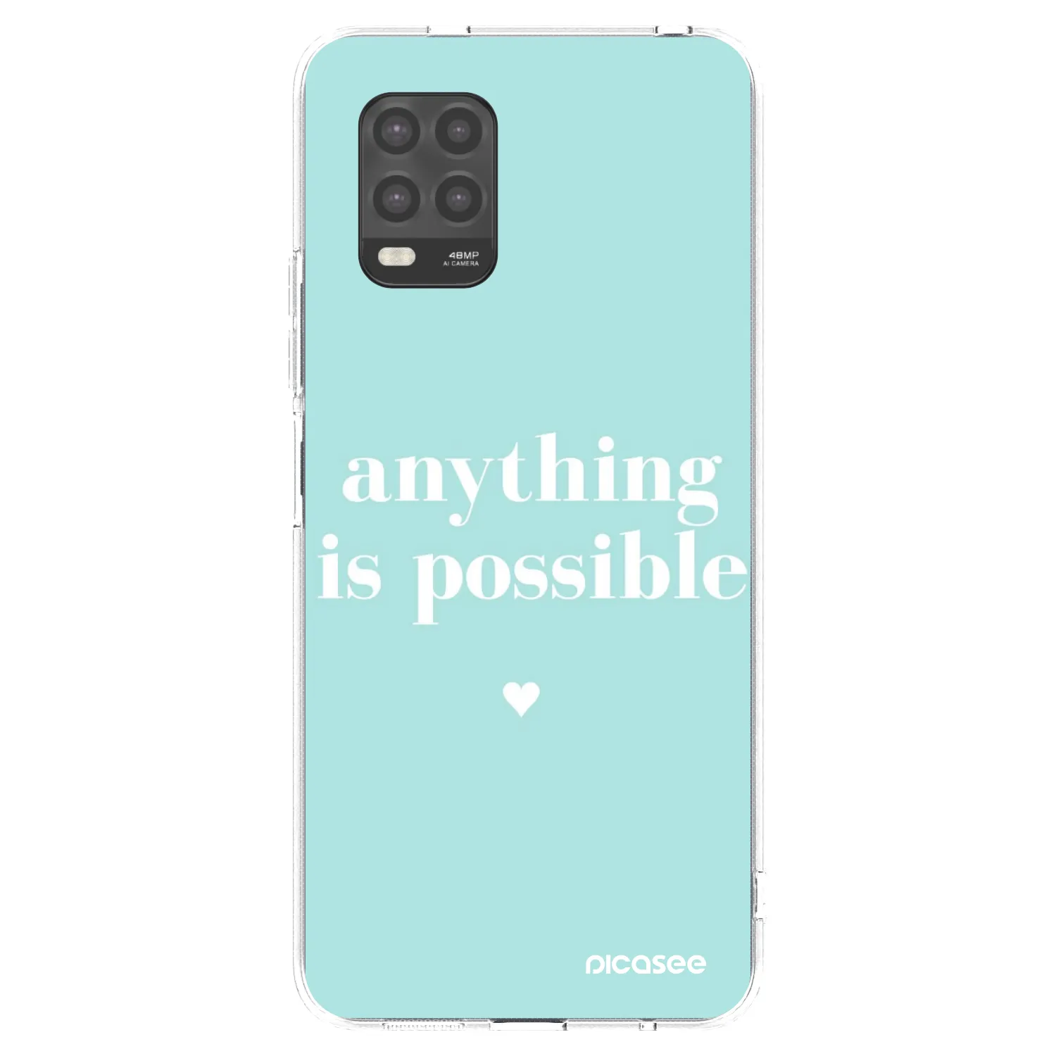 Picasee silikonový průhledný obal pro Xiaomi Mi 10 Lite - Anything is possible