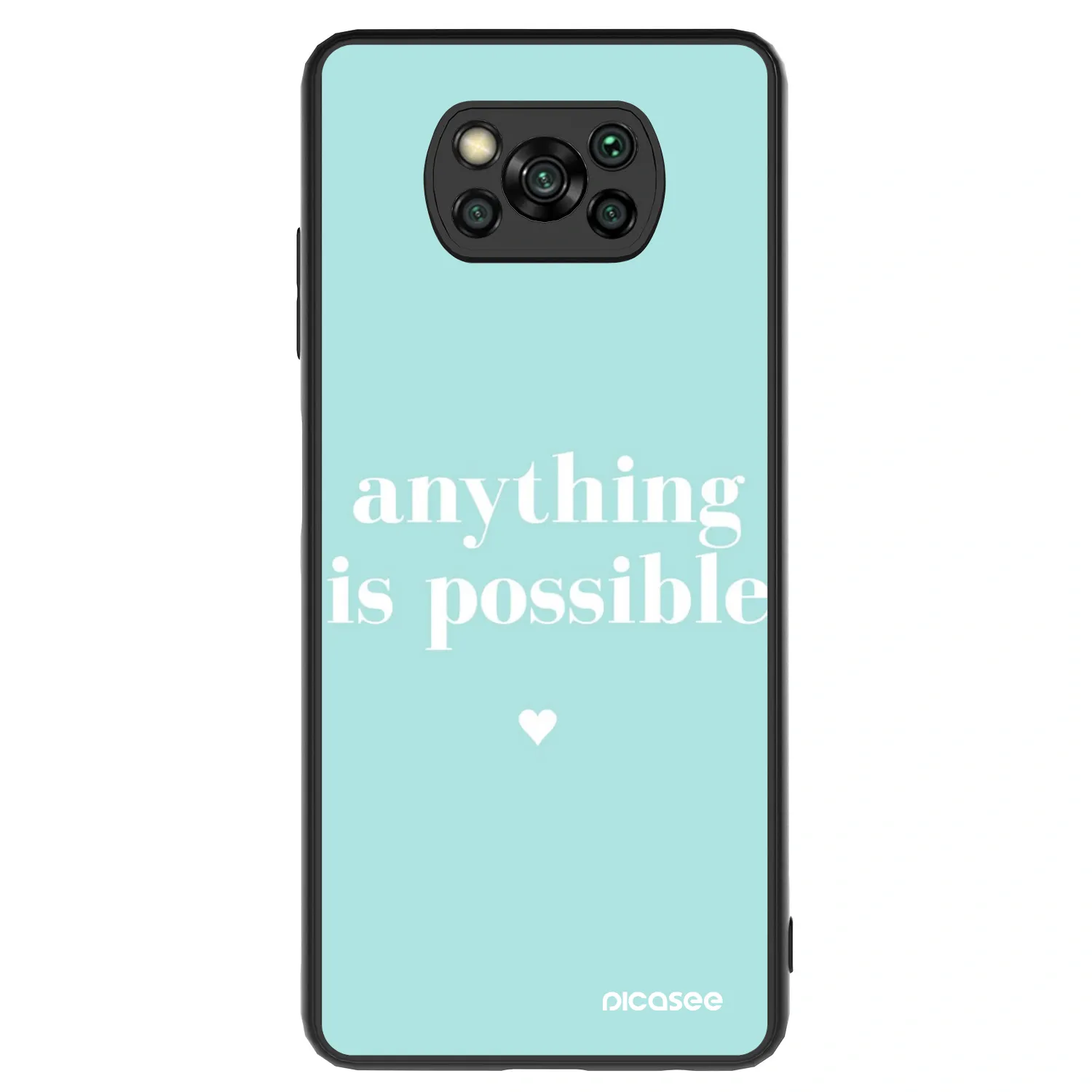 Picasee ULTIMATE CASE pro Xiaomi Poco X3 - Anything is possible