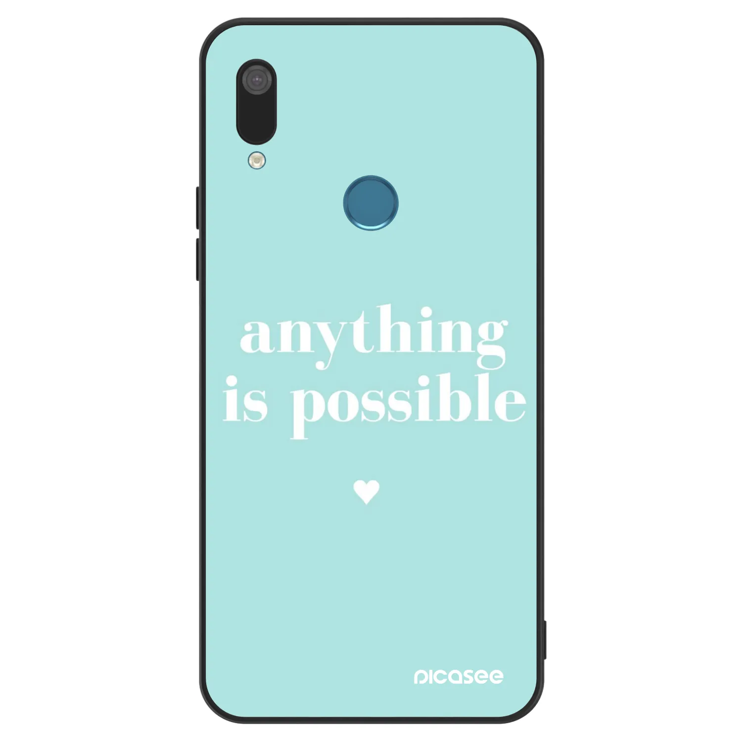 Picasee ULTIMATE CASE pro Huawei Y7 2019 - Anything is possible