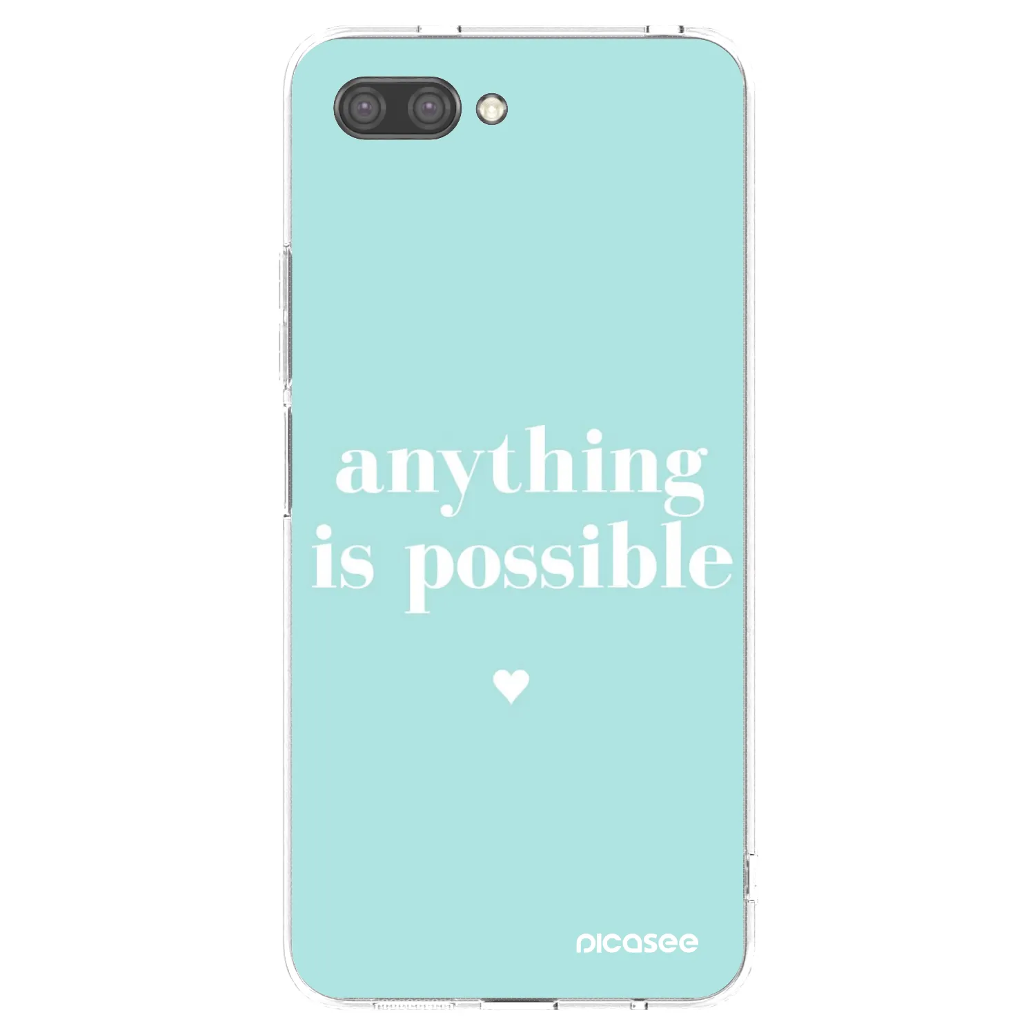 Picasee silikonový průhledný obal pro Honor 10 - Anything is possible