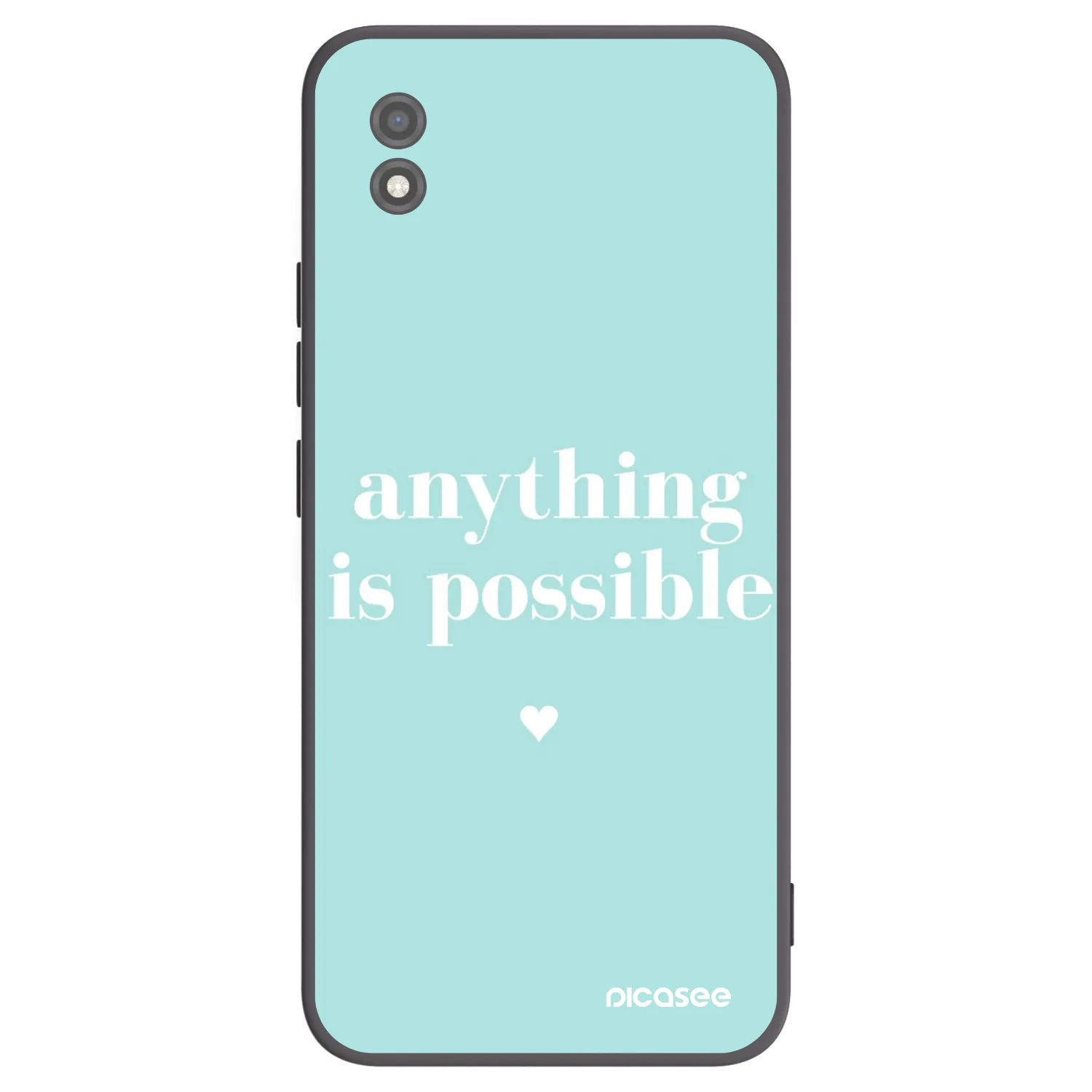 Picasee silikonový černý obal pro Realme C11 (2021) - Anything is possible