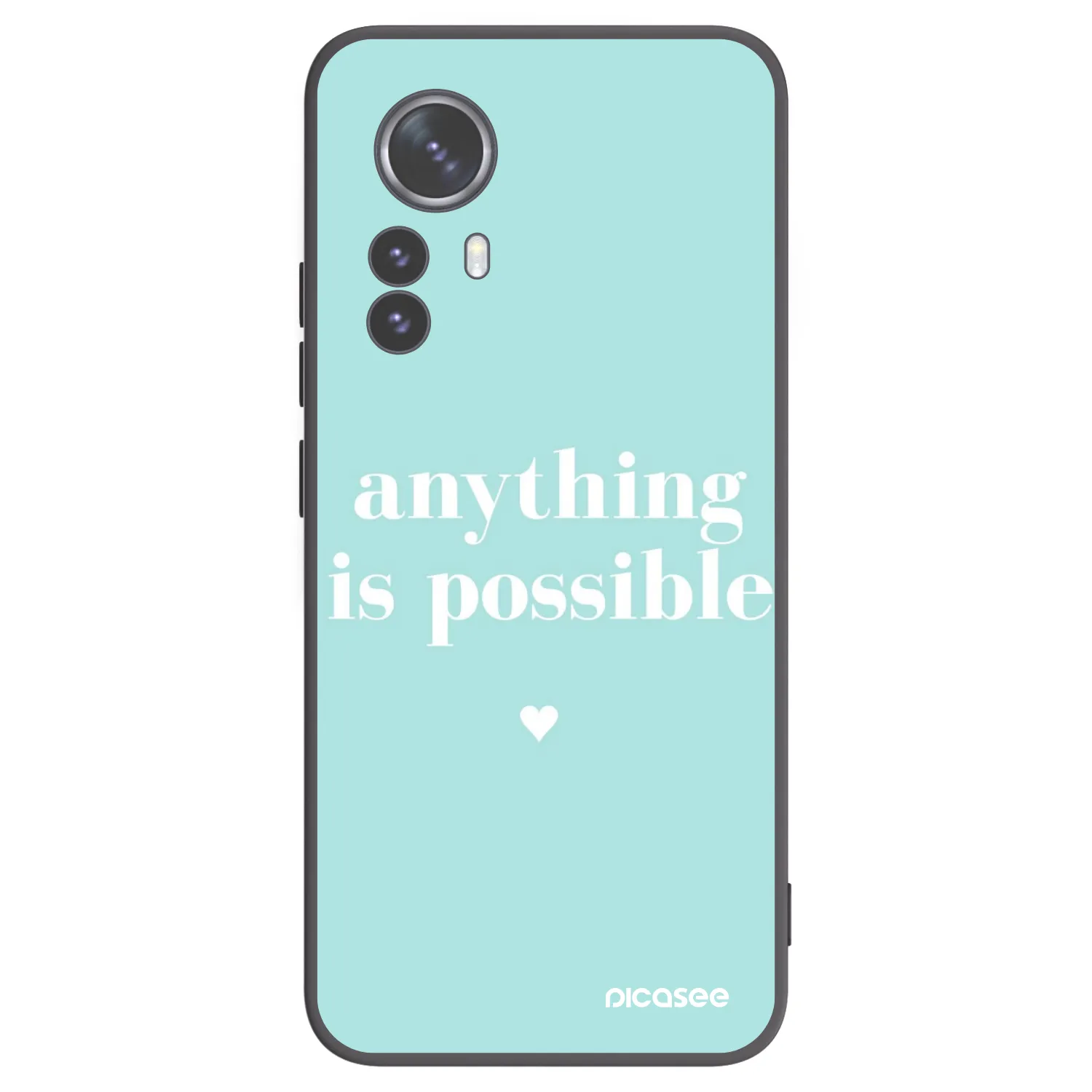 Picasee silikonový černý obal pro Xiaomi 12 Pro - Anything is possible