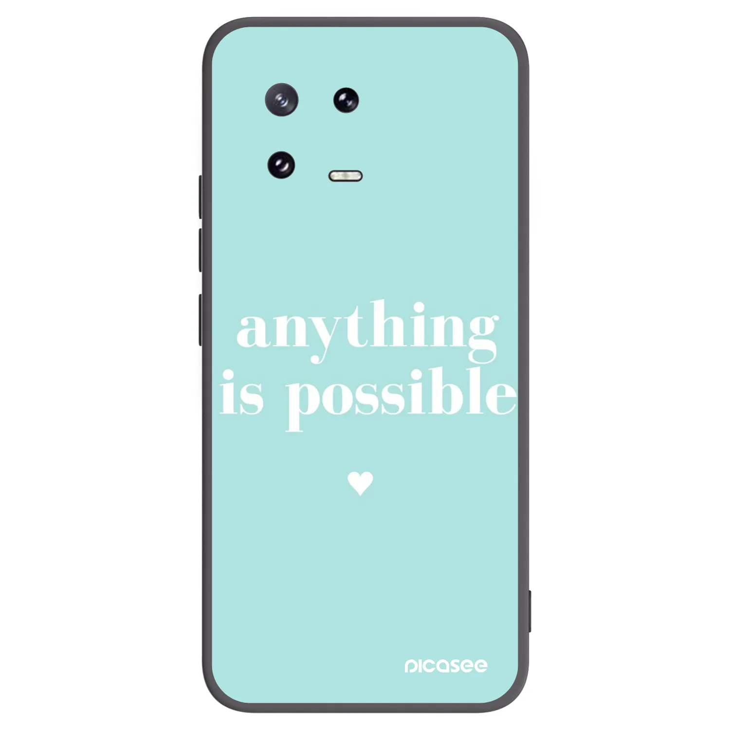Picasee silikonový černý obal pro Xiaomi 13 Pro - Anything is possible