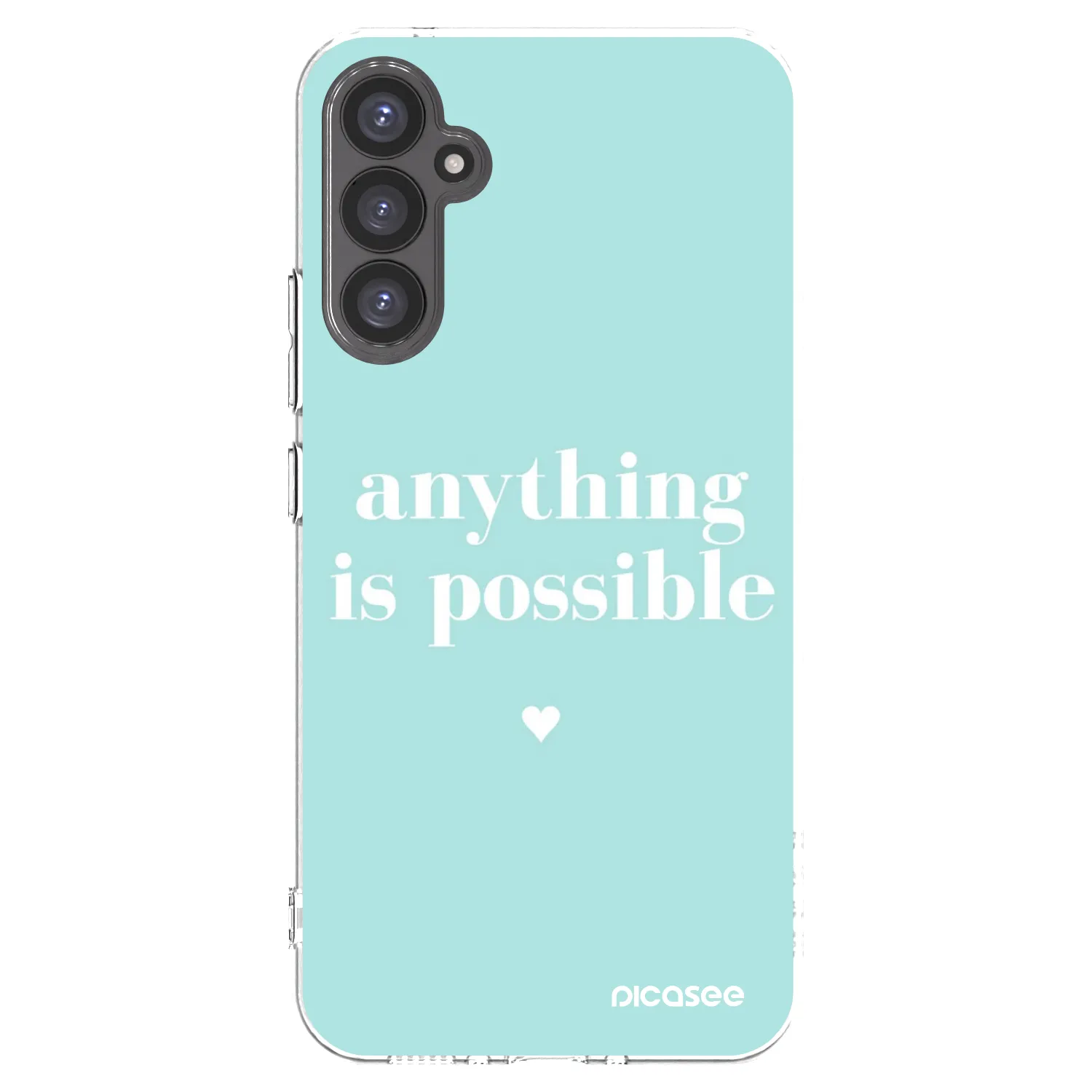 Picasee silikonový průhledný obal pro Samsung Galaxy A34 5G A346B - Anything is possible