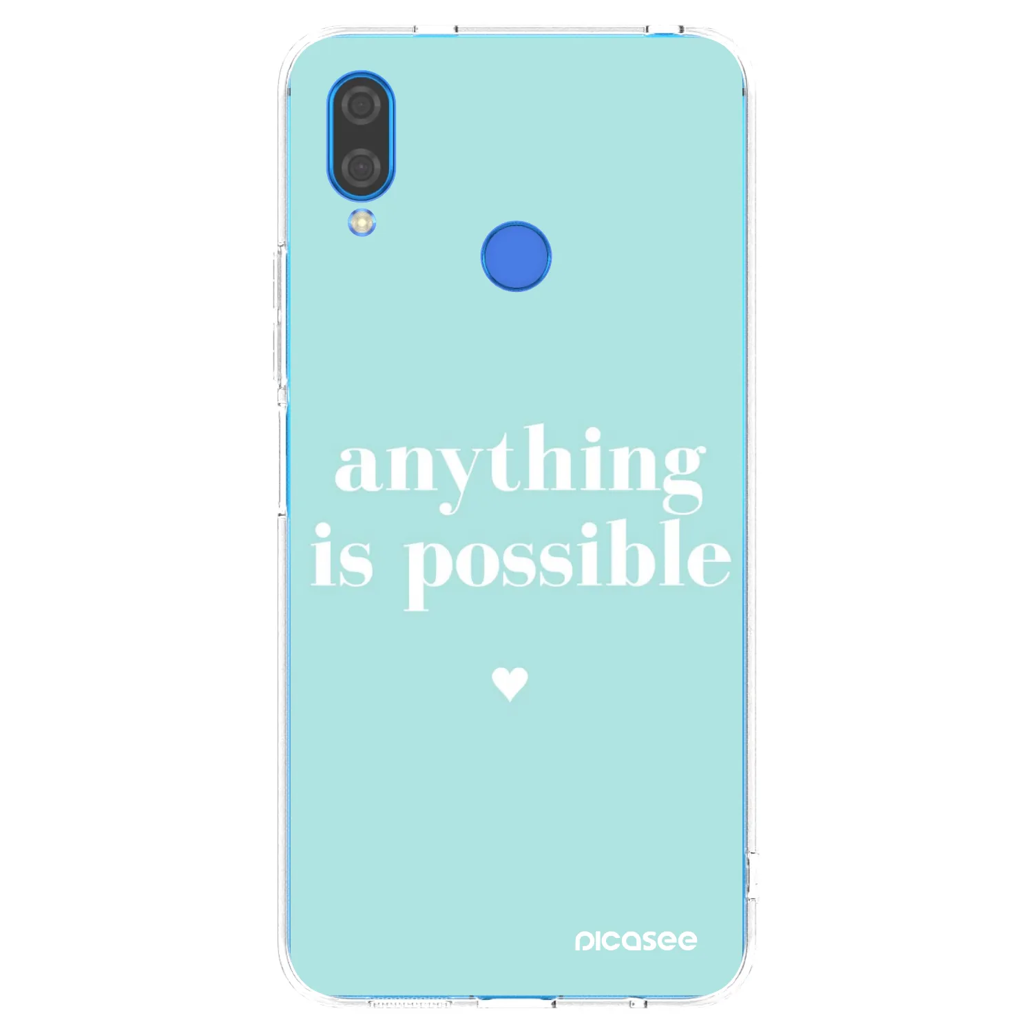 Picasee silikonový průhledný obal pro Huawei Nova 3 - Anything is possible