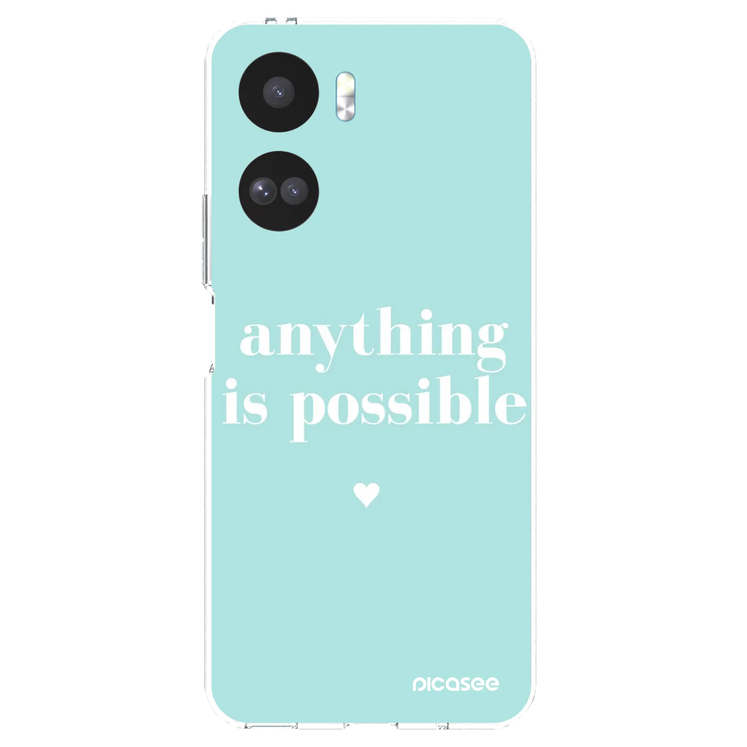 Picasee silikonový průhledný obal pro Honor 90 Lite 5G - Anything is possible