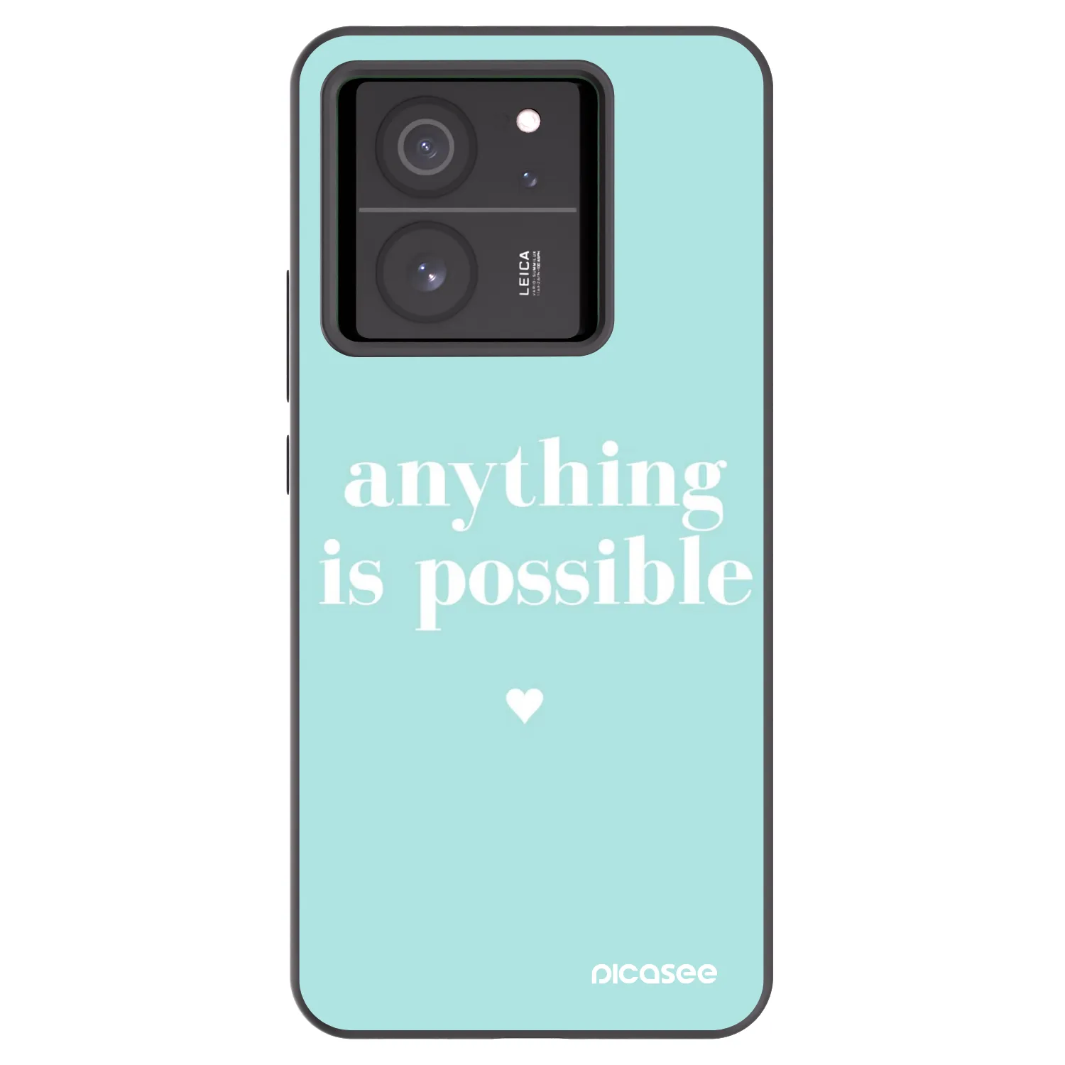 Picasee silikonový černý obal pro Xiaomi 13T Pro - Anything is possible