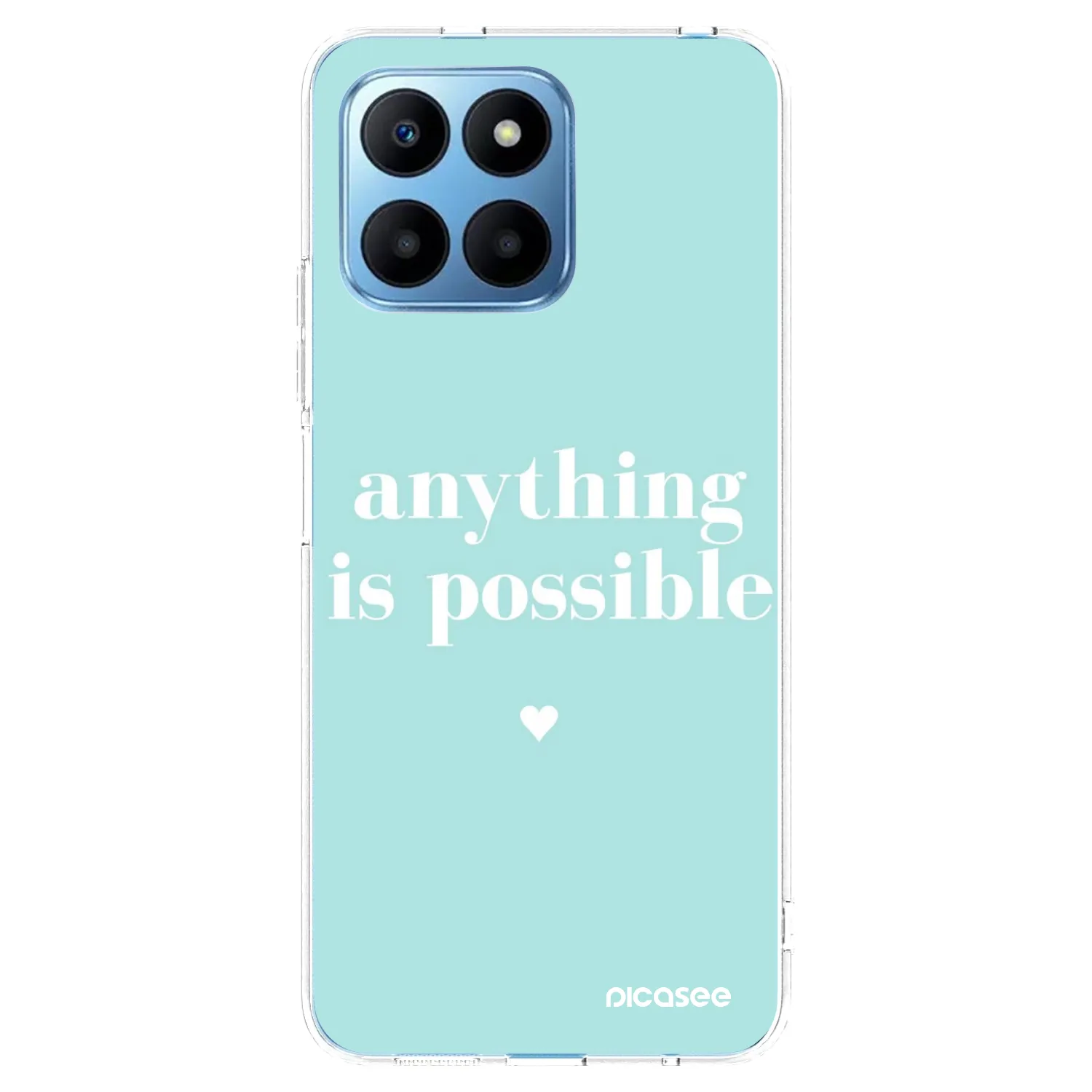 Picasee silikonový průhledný obal pro Honor 70 Lite - Anything is possible