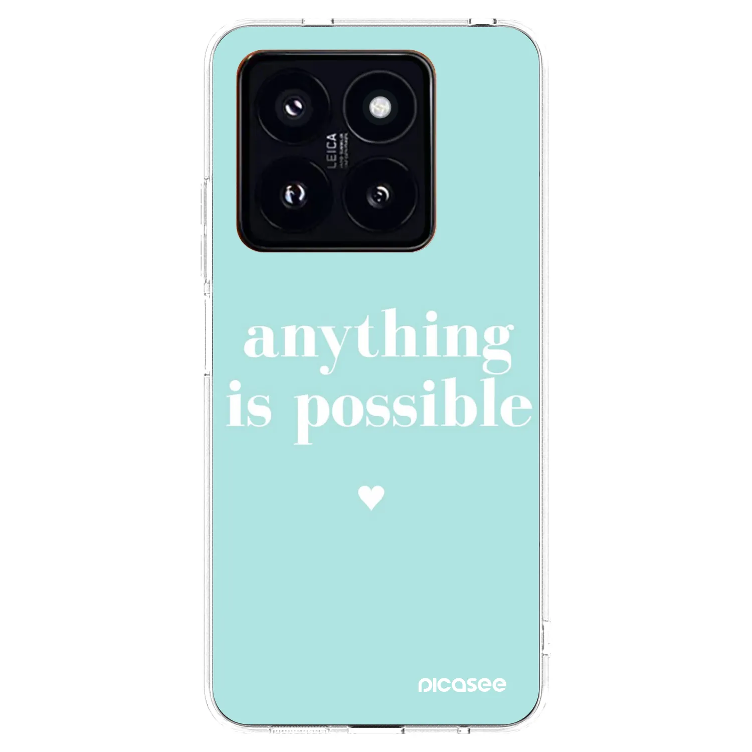 Picasee silikonový průhledný obal pro Xiaomi 14 Pro - Anything is possible