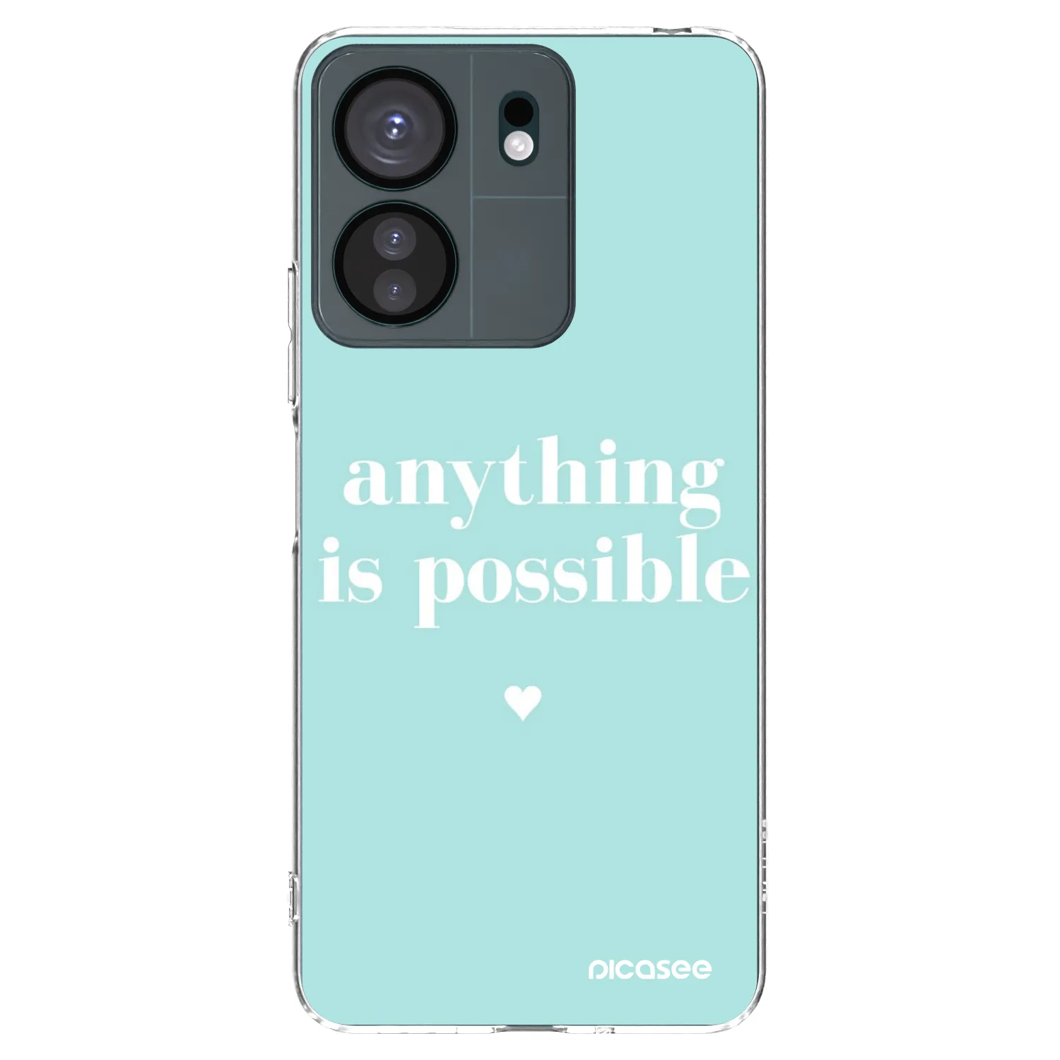 Picasee silikonový průhledný obal pro Xiaomi Redmi 13C 4G - Anything is possible