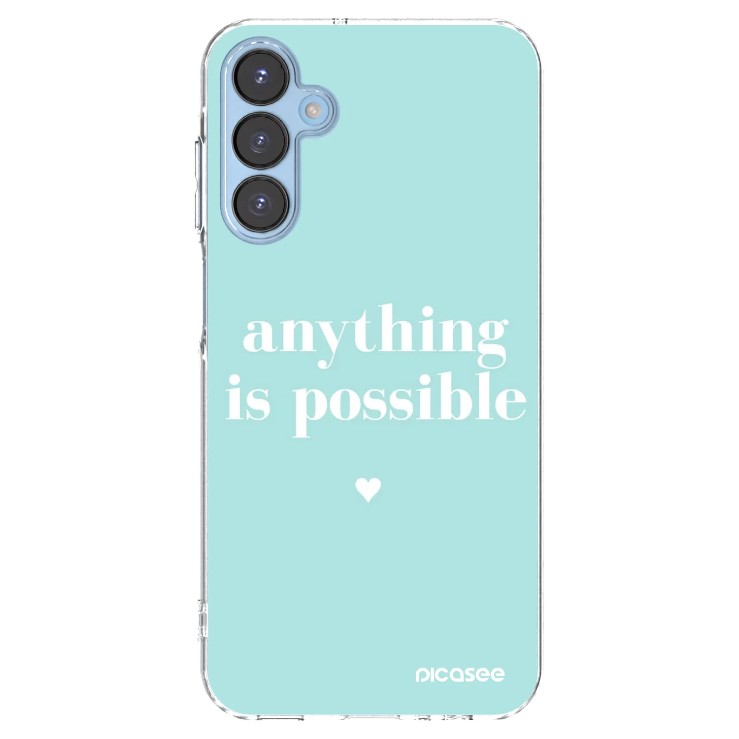 Picasee silikonový průhledný obal pro Samsung Galaxy A15 A156B 5G - Anything is possible