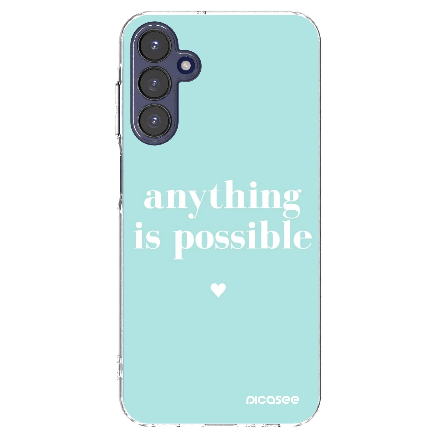 Picasee silikonový průhledný obal pro Samsung Galaxy A15 A155F 4G - Anything is possible