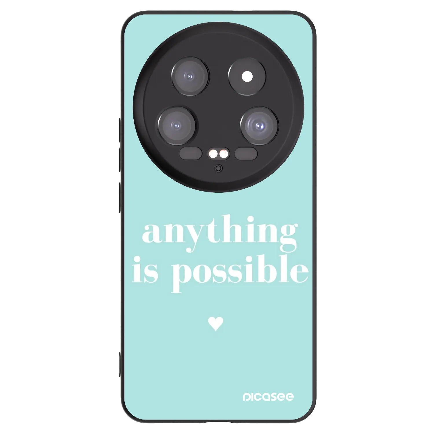Picasee silikonový černý obal pro Xiaomi 14 Ultra - Anything is possible