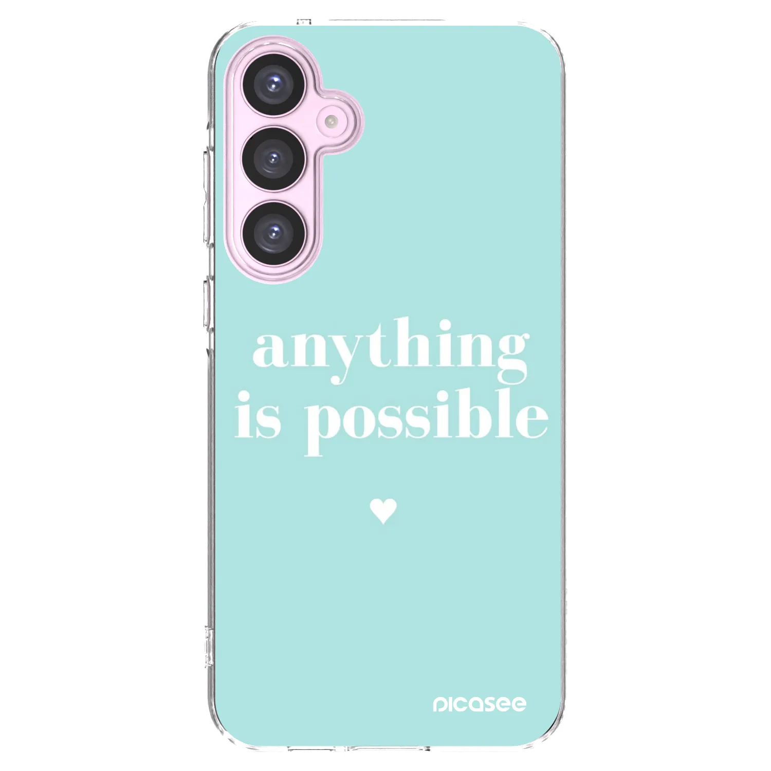 Picasee silikonový průhledný obal pro Samsung Galaxy A55 5G A556B - Anything is possible