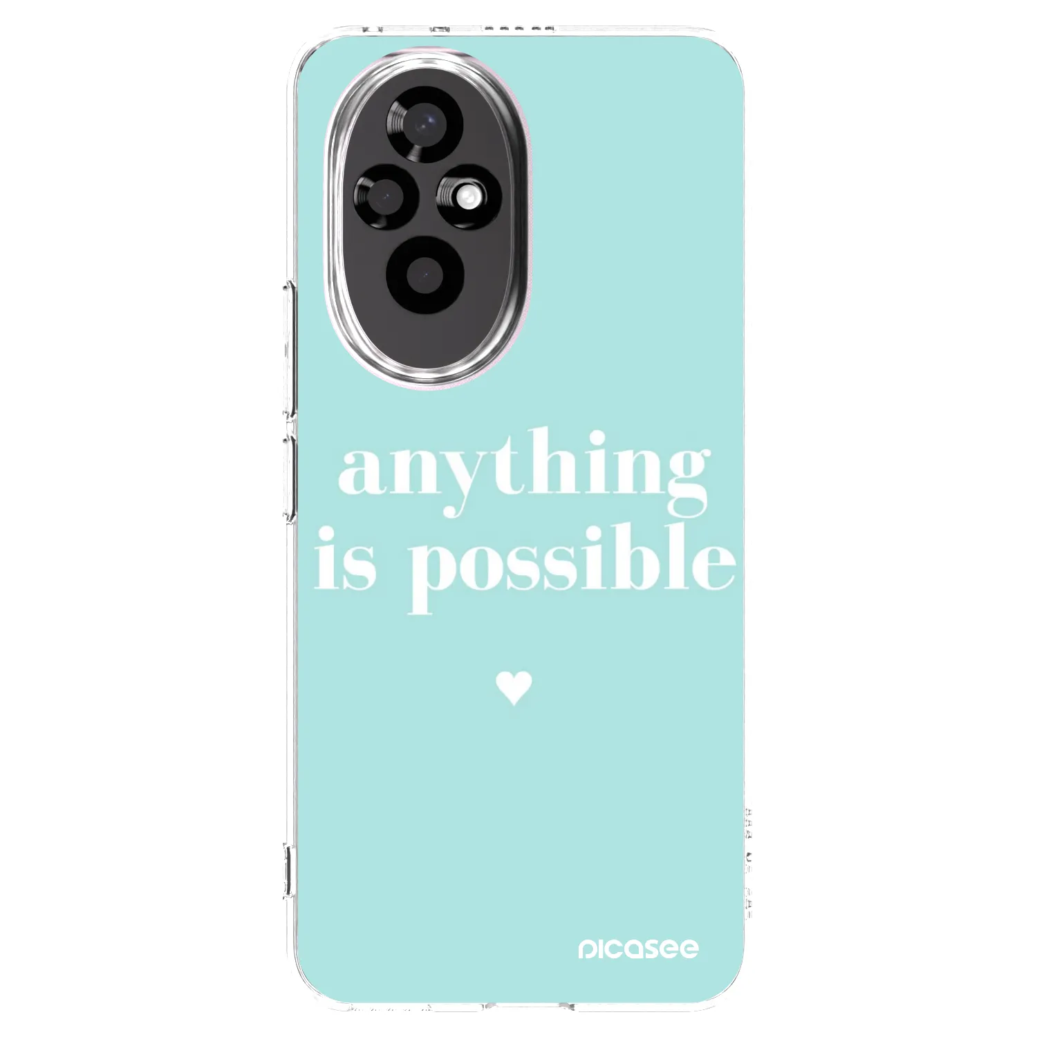 Picasee silikonový průhledný obal pro Honor 200 Pro 5G - Anything is possible