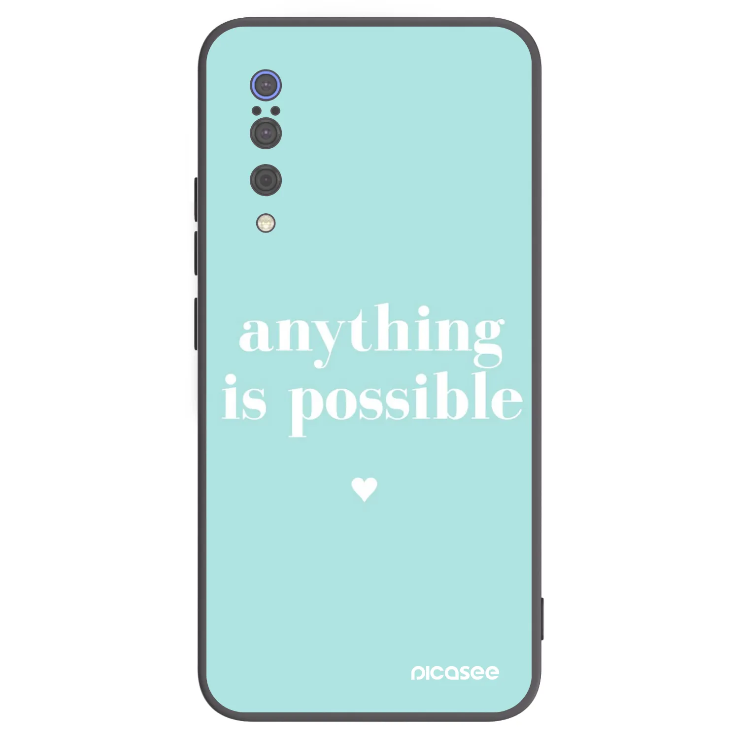 Picasee silikonový černý obal pro Xiaomi Mi 9 - Anything is possible