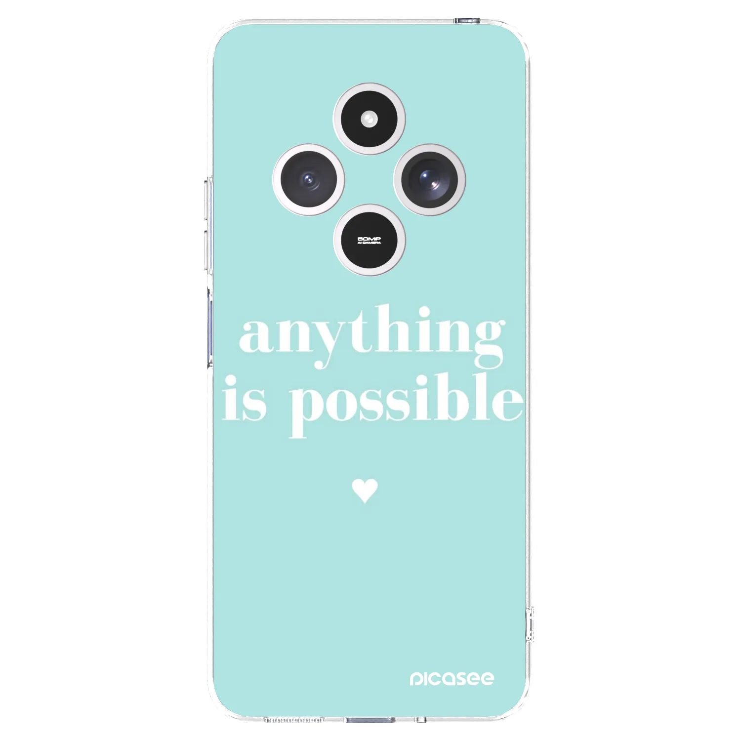 Picasee silikonový průhledný obal pro Xiaomi Redmi 14C - Anything is possible