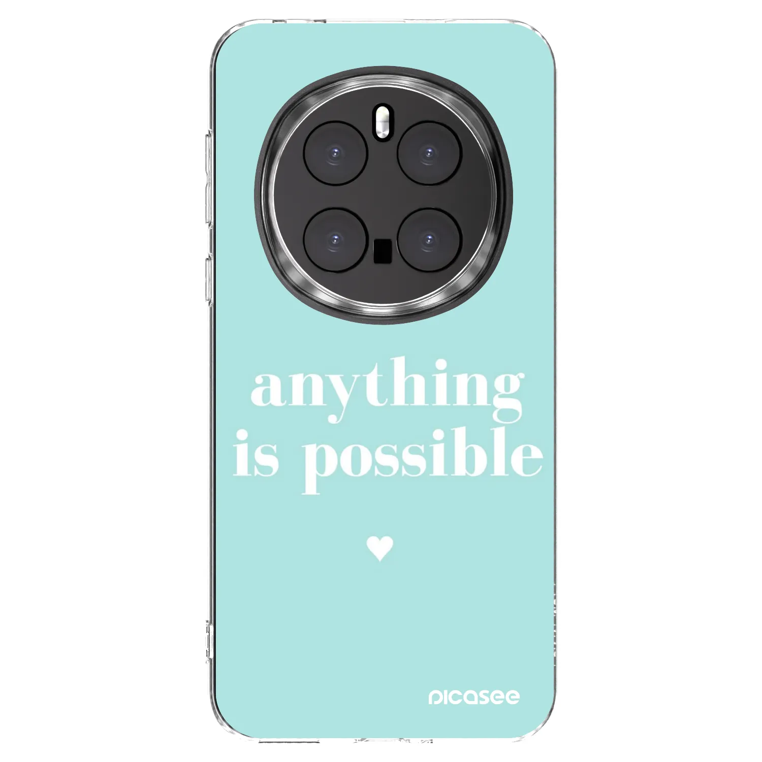 Picasee silikonový průhledný obal pro Honor Magic7 Pro 5G - Anything is possible
