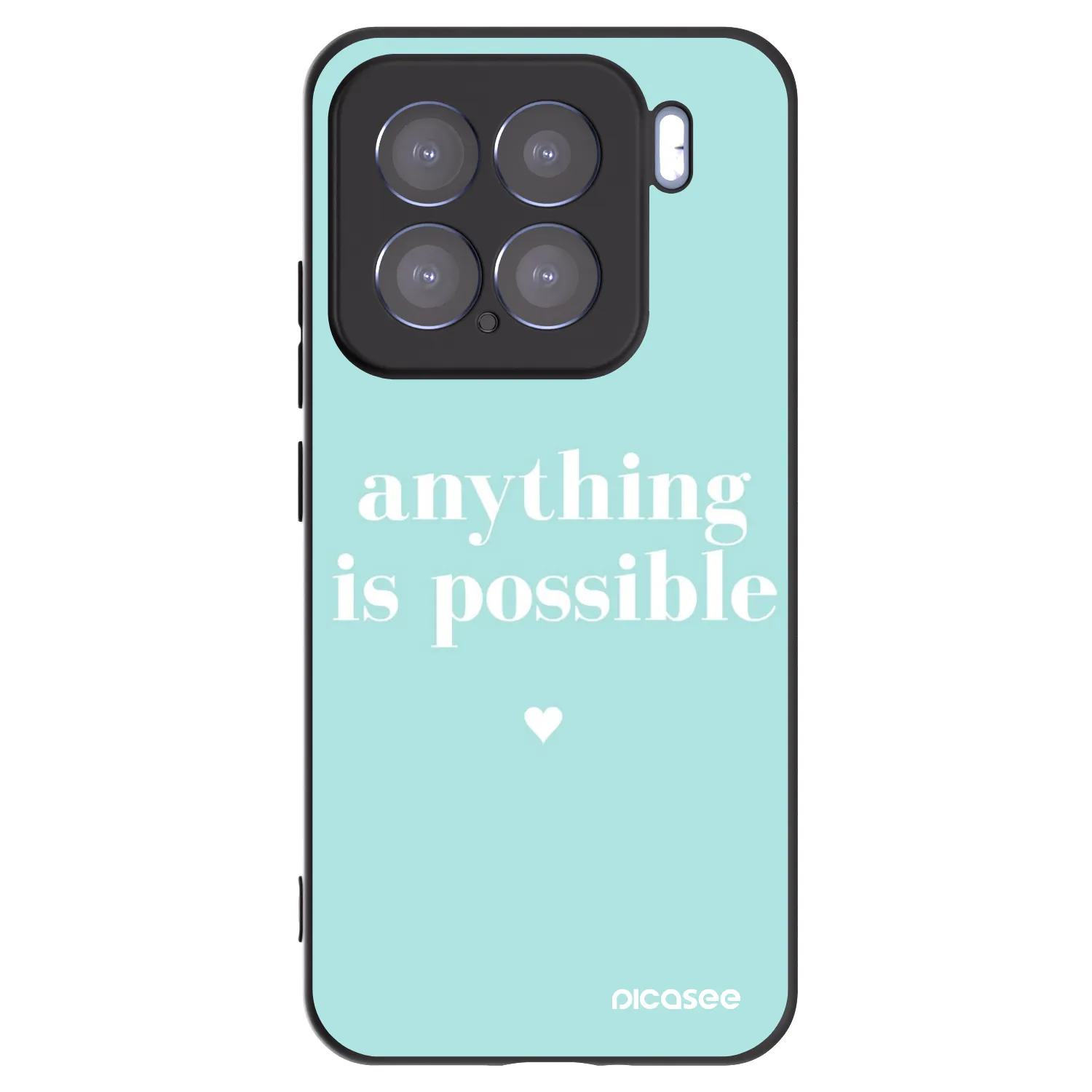 Picasee silikonový černý obal pro Xiaomi 15 - Anything is possible