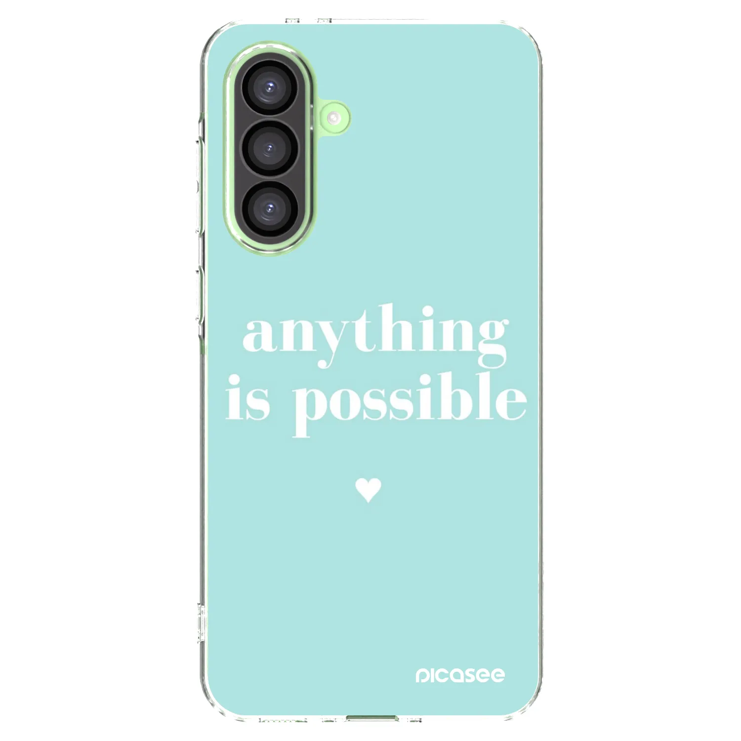 Picasee silikonový průhledný obal pro Samsung Galaxy A26 5G A266B - Anything is possible