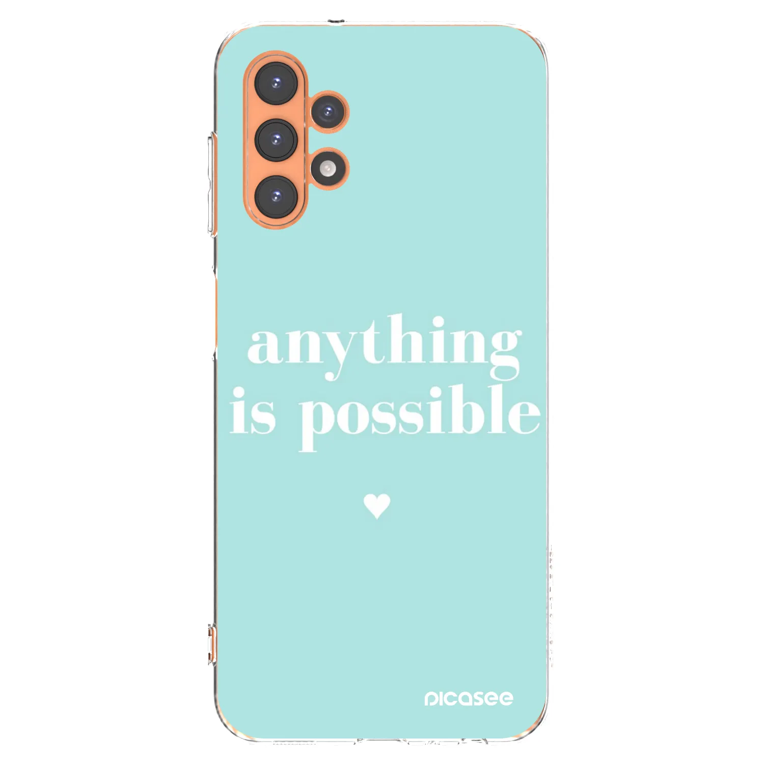 Picasee silikonový průhledný obal pro Samsung Galaxy A13 5G - Anything is possible
